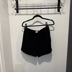 Wilfred Elastic Waist Balck Women's Dress Shorts